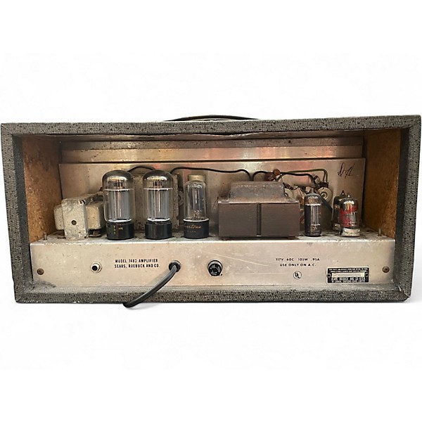 Vintage 1960s Silvertone 1483 Tube Bass Amp Head