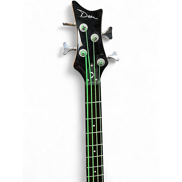 Used Dean Edge 4 String BLACK Electric Bass Guitar