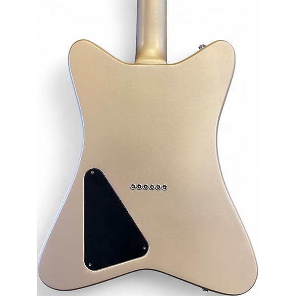 Vintage 1986 Hamer Usa Miller Music Red/Gold Solid Body Electric Guitar