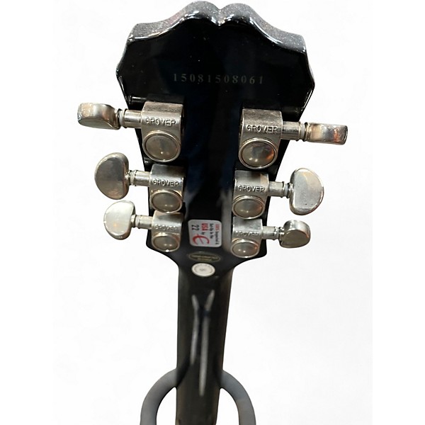 Used Epiphone Les Paul Standard Ebony Solid Body Electric Guitar