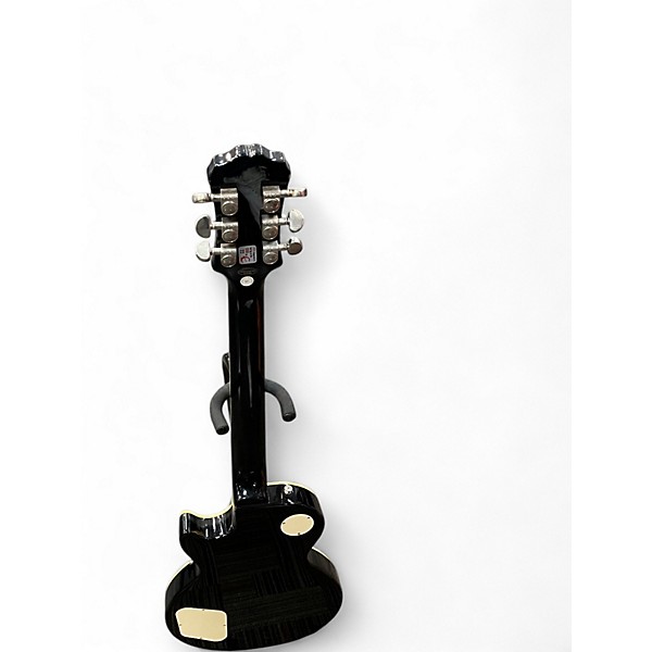 Used Epiphone Les Paul Standard Ebony Solid Body Electric Guitar
