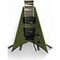 Used Jackson JS32 King V green Solid Body Electric Guitar