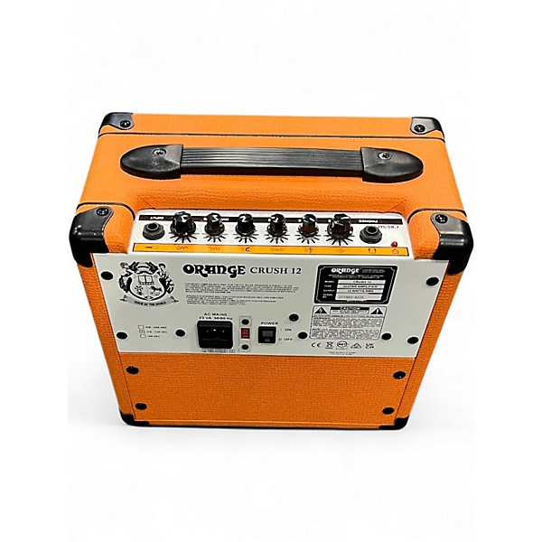 Used Orange Amplifiers Crush 12 Guitar Combo Amp