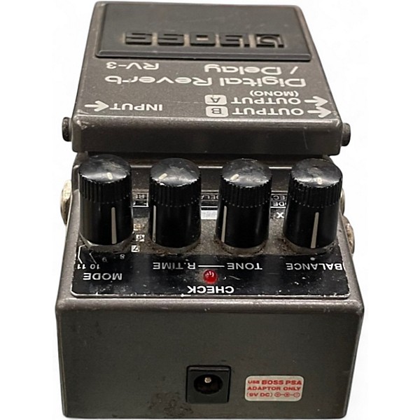 Used BOSS RV3 Digital Reverb Delay Effect Pedal