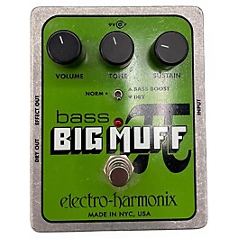 Used Electro-Harmonix Big Muff Bass Distortion Bass Effect Pedal