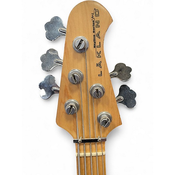 Used Lakland 55-01 DELUXE SPLATED MAPLE Electric Bass Guitar