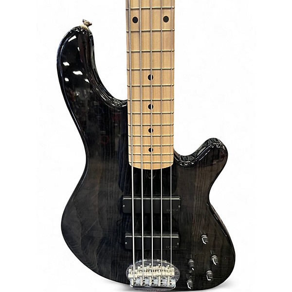 Used Lakland SKYLINE 55-OS Trans Black Electric Bass Guitar