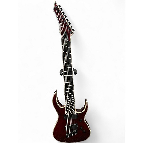 Used B.C. Rich Shredzilla 8 Prophecy Archtop Black Cherry Solid Body Electric Guitar