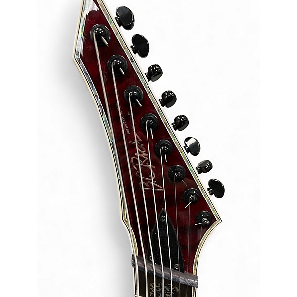 Used B.C. Rich Shredzilla 8 Prophecy Archtop Black Cherry Solid Body Electric Guitar