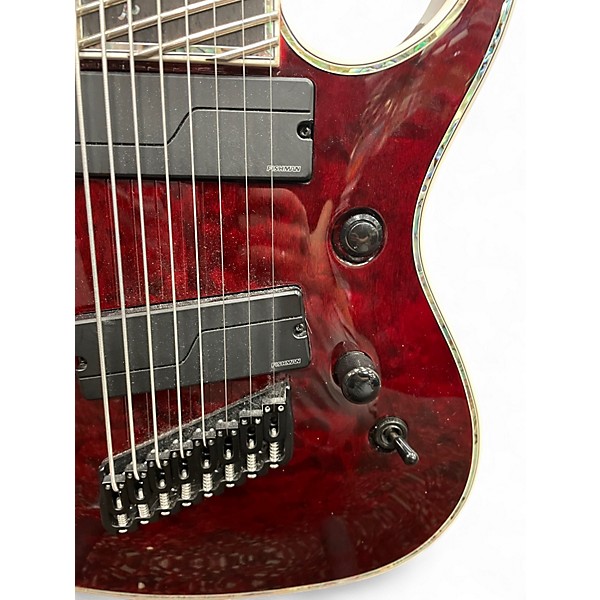 Used B.C. Rich Shredzilla 8 Prophecy Archtop Black Cherry Solid Body Electric Guitar