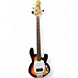 Used Sterling by Music Man Ray34 Fretless 2 Tone Sunburst Electric Bass Guitar thumbnail