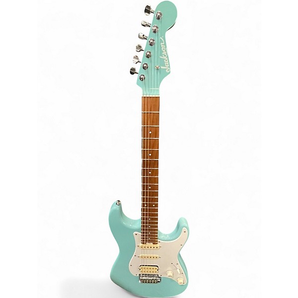 Used Jackson MISHA MANSOOR SO CAL Daphne Blue Solid Body Electric Guitar