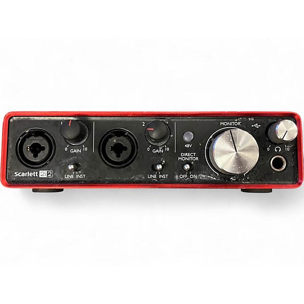 Used Focusrite Scarlett 2i2 Gen 2 Audio Interface