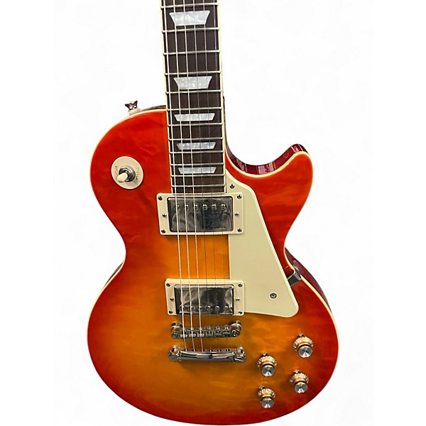 Used Epiphone Les Paul Standard Cherry Sunburst Solid Body Electric Guitar