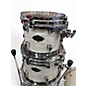 Used TAMA 5 Piece Starclassic Birch Bubinga White Silk Drum Kit