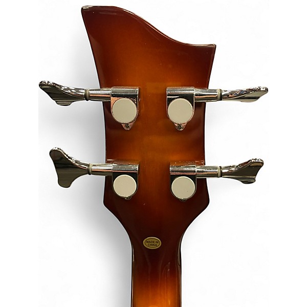 Used Rogue VB100 Vintage Sunburst Electric Bass Guitar