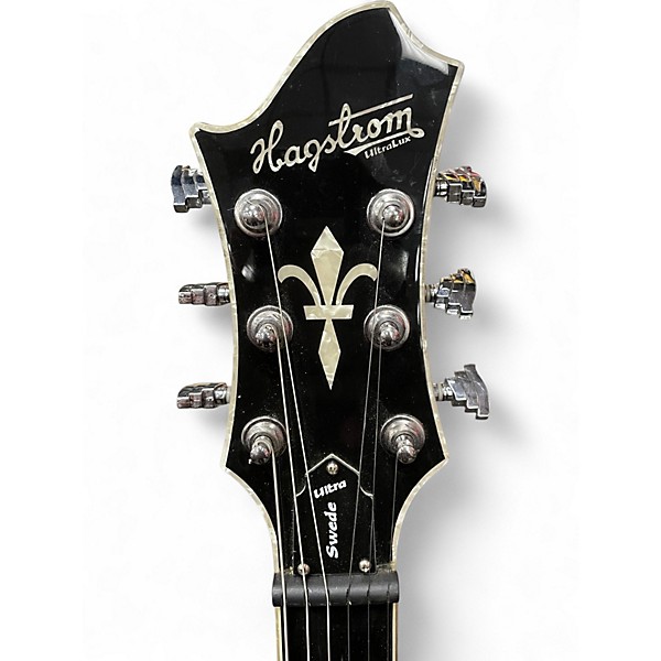 Used Hagstrom Ultra Swede Spalted Maple Solid Body Electric Guitar