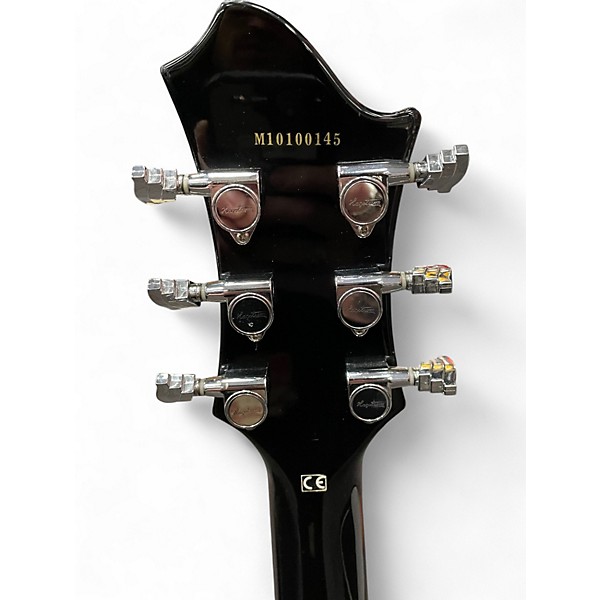 Used Hagstrom Ultra Swede Spalted Maple Solid Body Electric Guitar