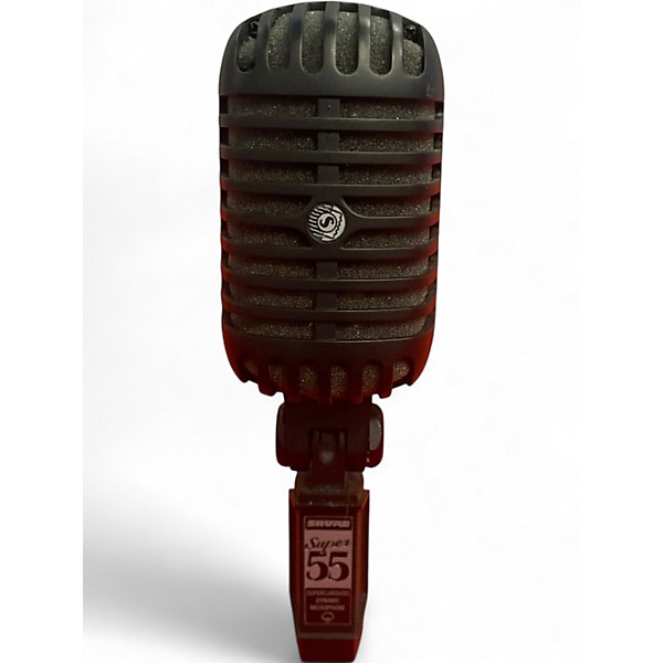 Used Shure Super 55 pitch black Dynamic Microphone