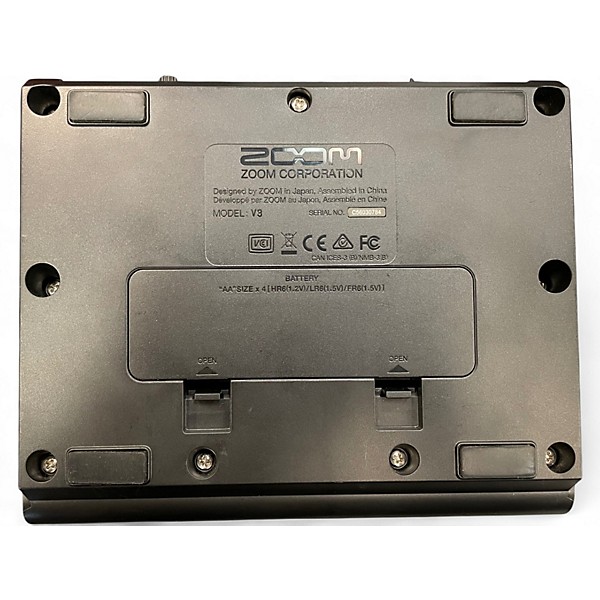 Used Zoom V3 Vocal Effect Processor