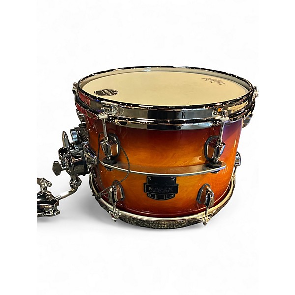 Used Mapex 3 Piece SATURN EVOLUTION HYBRID EXOCTIC SUNBRUST Drum Kit