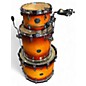 Used Mapex 3 Piece SATURN EVOLUTION HYBRID EXOCTIC SUNBRUST Drum Kit