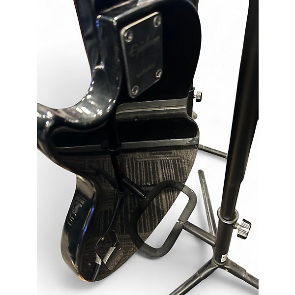 Used Epiphone Les Paul Junior Black Solid Body Electric Guitar