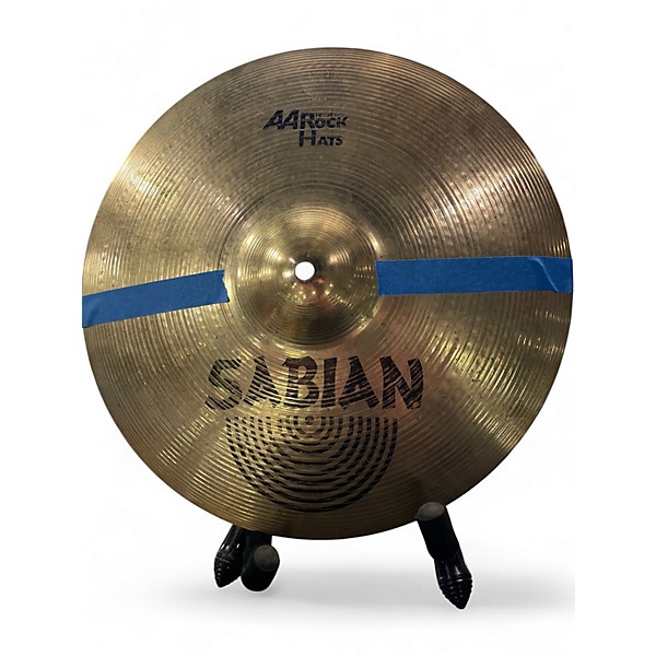 Used SABIAN 14in AA Rock Hi Hat Pair Cymbal