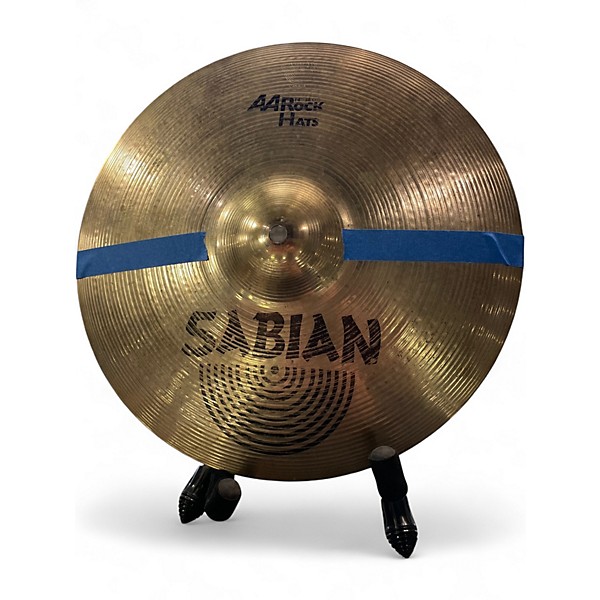 Used SABIAN 14in AA Rock Hi Hat Pair Cymbal