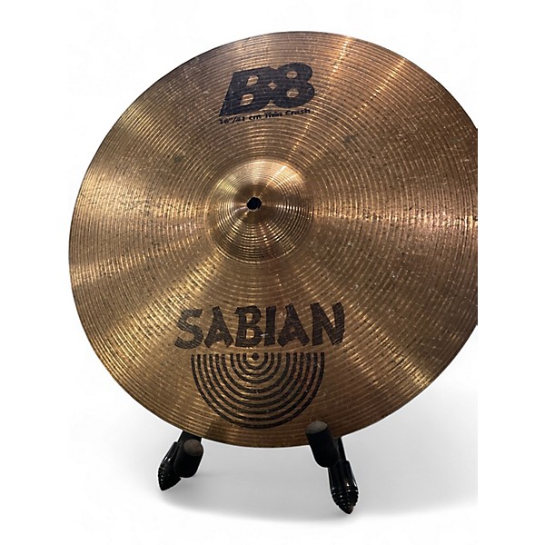 Used SABIAN 16in B8 Thin Crash Cymbal
