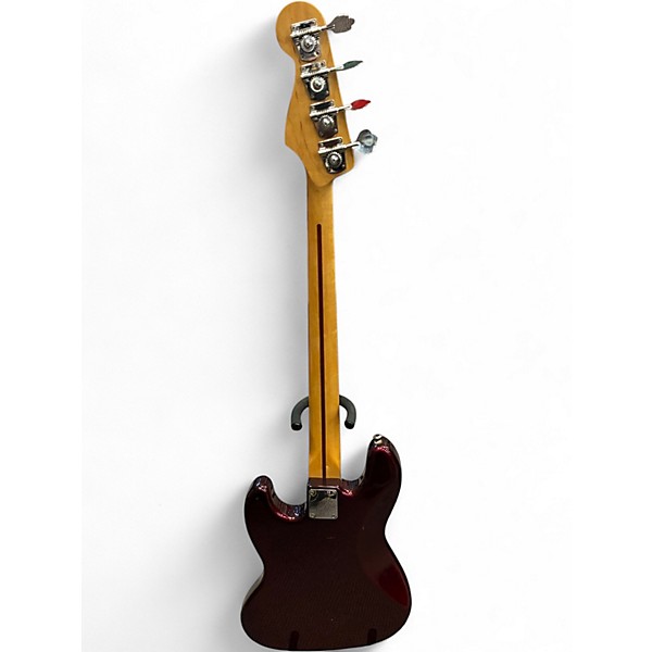 Used Fender Standard Jazz Bass Midnight Wine Electric Bass Guitar
