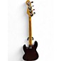 Used Fender Standard Jazz Bass Midnight Wine Electric Bass Guitar