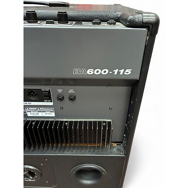 Used Ampeg BA600 1x15 Bass Combo Amp