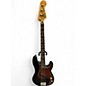 Used Fender Standard Precision Bass 2 TONE BLACK Electric Bass Guitar thumbnail