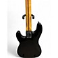 Used Fender Standard Precision Bass 2 TONE BLACK Electric Bass Guitar