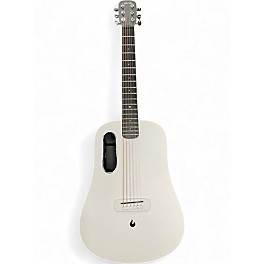 Used LAVA MUSIC LAVA ME PLAY White Acoustic Electric Guitar