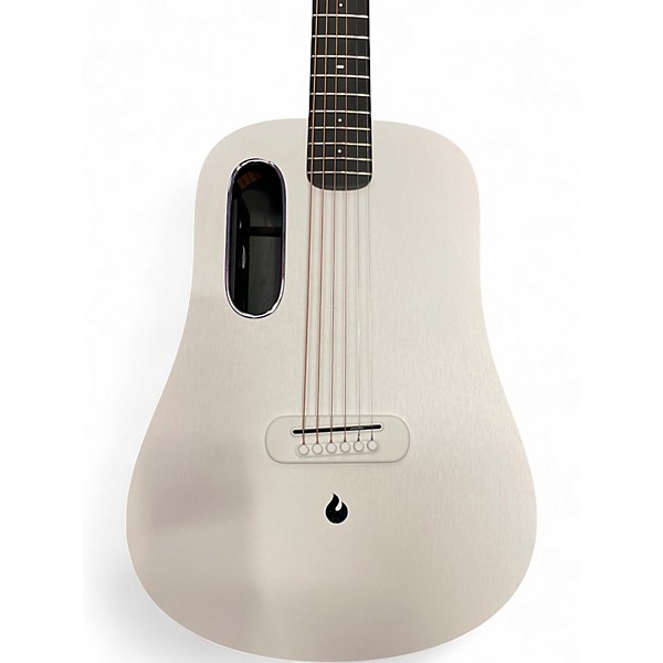 Used LAVA MUSIC LAVA ME PLAY White Acoustic Electric Guitar