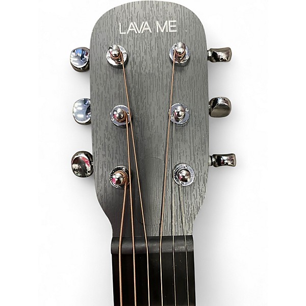 Used LAVA MUSIC LAVA ME PLAY White Acoustic Electric Guitar