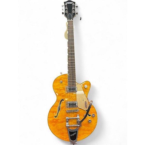 Used Gretsch Guitars G5655T QM Trans Orange Hollow Body Electric Guitar