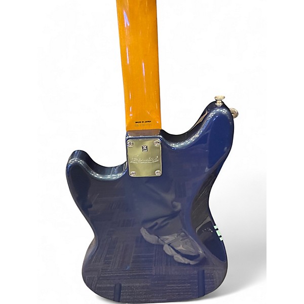Vintage 1995 Fender Kurt Cobain Signature Mustang Lake Placid Blue Solid Body Electric Guitar