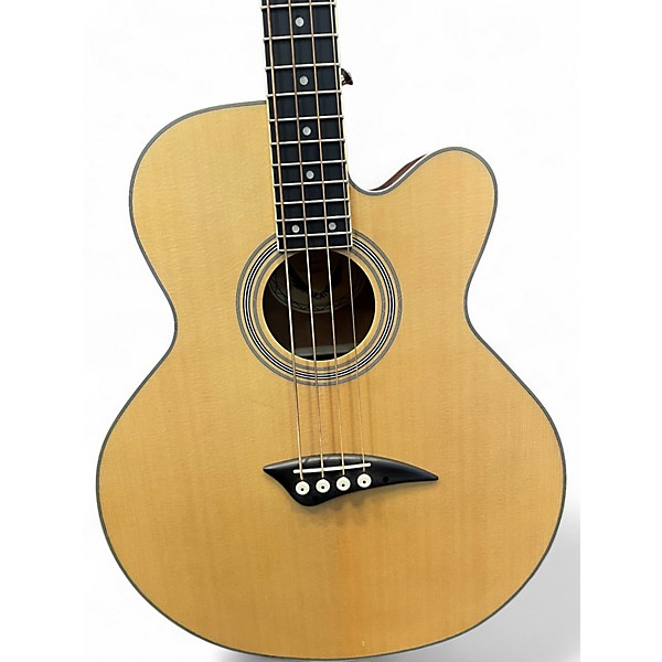 Used Dean EABC Natural Acoustic Bass Guitar