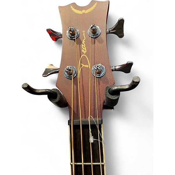 Used Dean EABC Natural Acoustic Bass Guitar