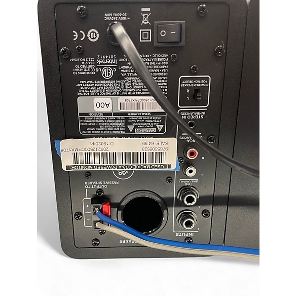 Used Mackie CR3-X Powered Monitor