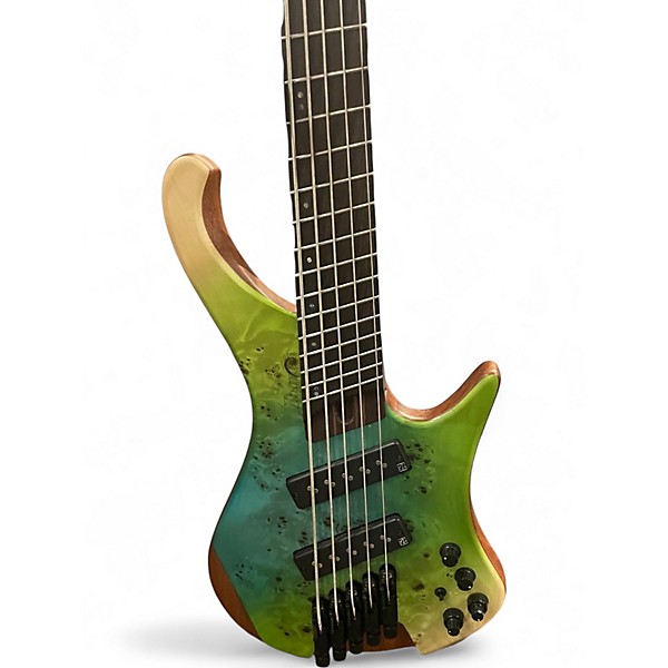 Used Ibanez EHB1505MS COSMIC BLUE STARBURST Electric Bass Guitar