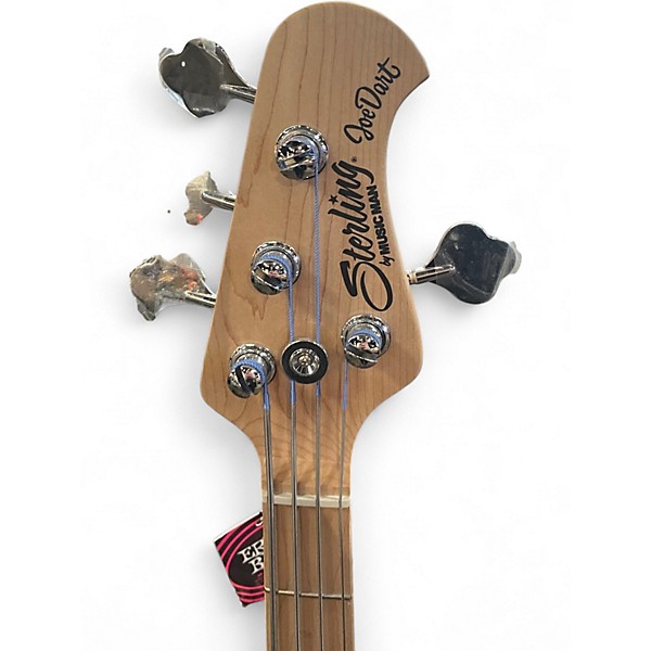Used Sterling by Music Man JOE DART NATURAL Electric Bass Guitar