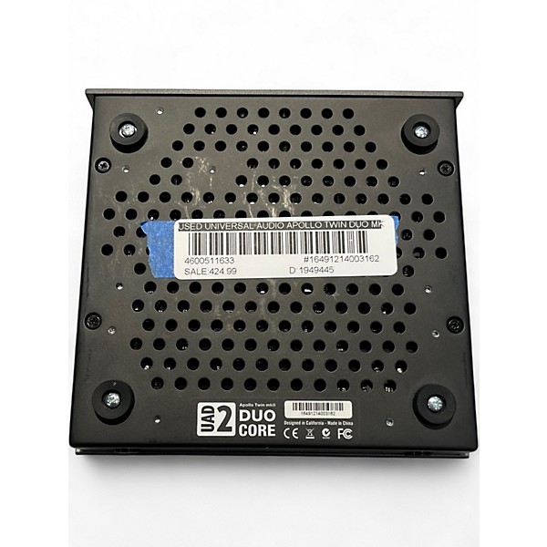 Used Universal Audio Apollo Twin Duo MKII Audio Interface