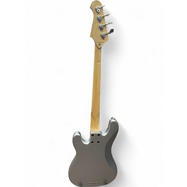 Used Lakland 44-02 Skyline Series Ice Blue Metallic Electric Bass Guitar