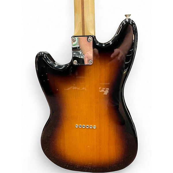 Used 2017 Fender Player Mustang 90 2 Color Sunburst Solid Body Electric Guitar
