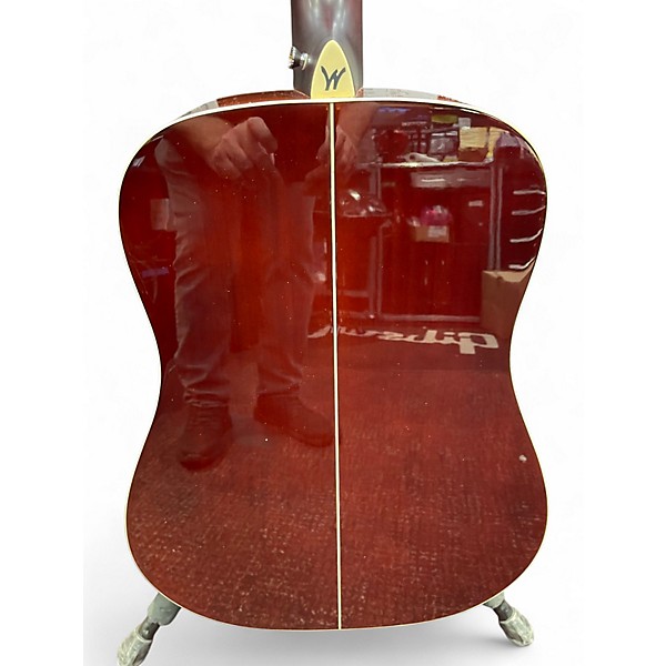 Used Washburn DFBDA DEEP FOREST BURL D AMBER FADE Acoustic Guitar