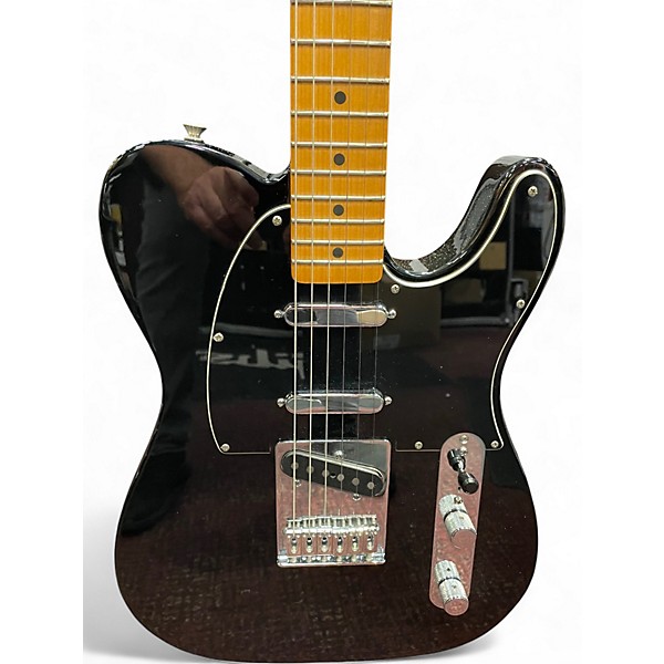 Used 2010 Fender Blackout Telecaster Black Solid Body Electric Guitar